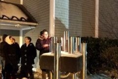 Hanukkiah-Lighting